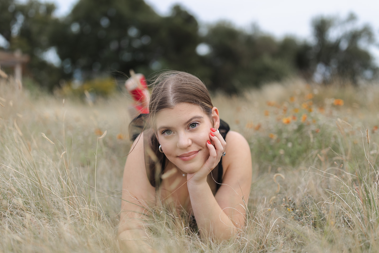 a&m senior in a field